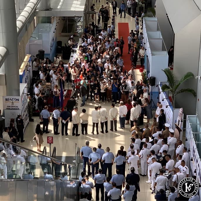 Official ceremony on the expo floor